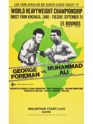 Muhammad Ali / George Foreman Poster