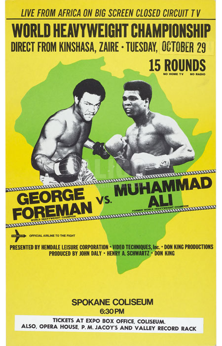 Muhammad Ali / George Foreman Poster