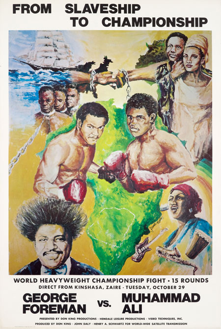 Muhammad Ali / George Foreman Poster 