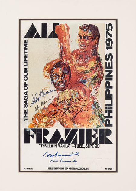 Muhammad Ali / Joe Frazier III Poster