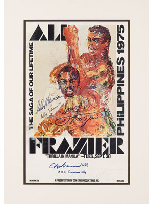 Muhammad Ali / Joe Frazier III Poster