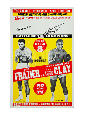 Muhammad Ali / Joe Frazier I Poster