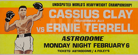 Muhammad Ali / Ernie Terrell Poster
