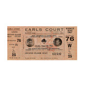Muhammad Ali / Brian London On-site Ticket