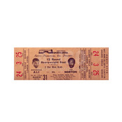 Muhammad Ali / Ken Norton I Ticket